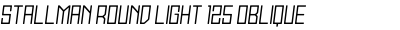 Stallman Round Light 125 Oblique